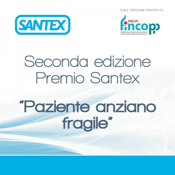 Al momento stai visualizzando Seconda edizione premio Santex “paziente anziano fragile”